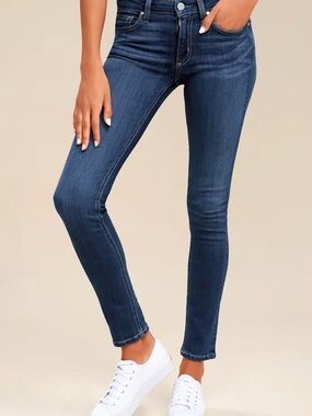 BRAND NWT - 1 DENIM The Move Medium Wash Skinny Jeans CURVY SZ 28
